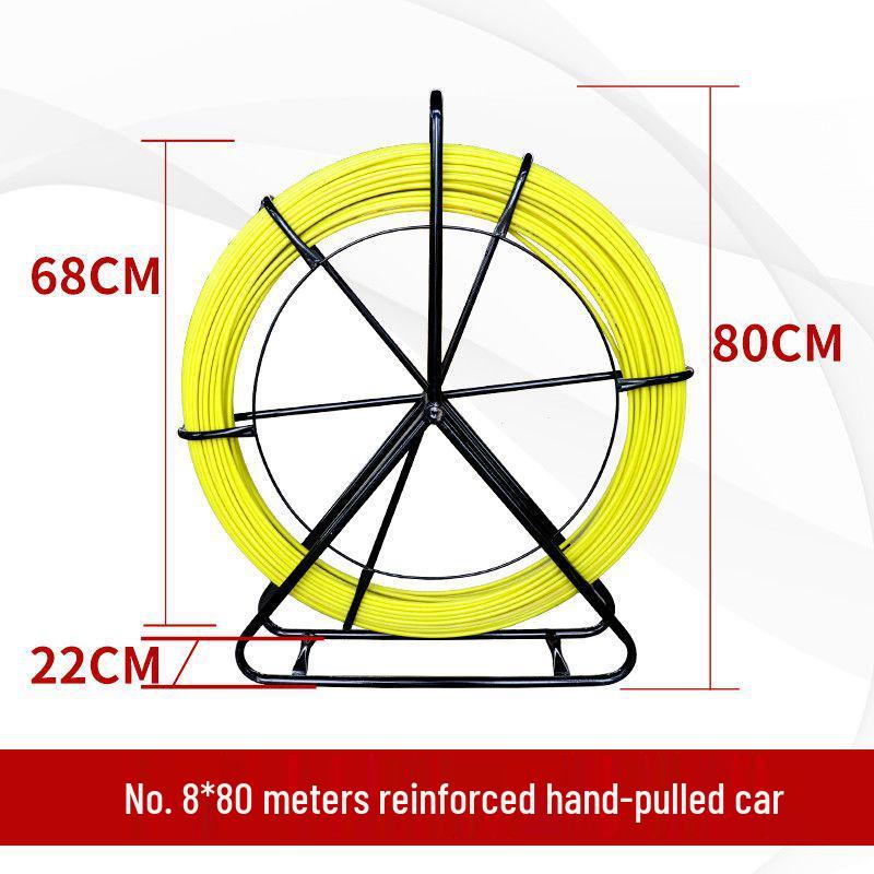 Fiberglass Cable Puller & Pipe Threader for Electricians