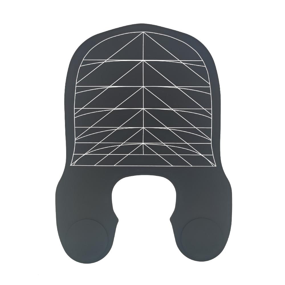 Водонепроницаемый стилист плащ для резки силиконовый воротник обертывание чехол для окрашивания волос шаль салон