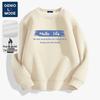 GENIOLAMODE Men's Streetwear Heavyweight Crewneck Sweatshirt
