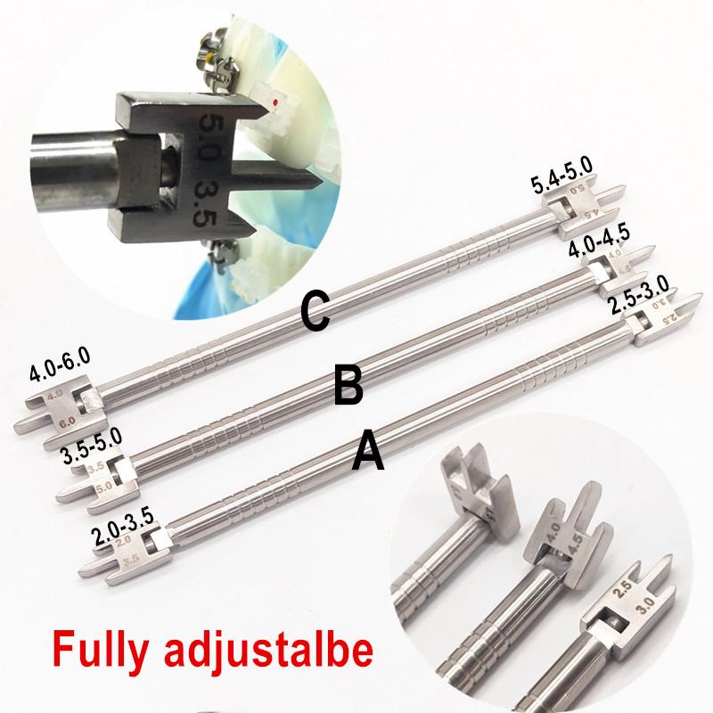 Позиционирование стоматологического ортодонтического брекета. Датчик высоты фитиля. Высокоточный позиционер брекета. Стоматологический ортодонтический инструмент. Инструменты для стоматолога.