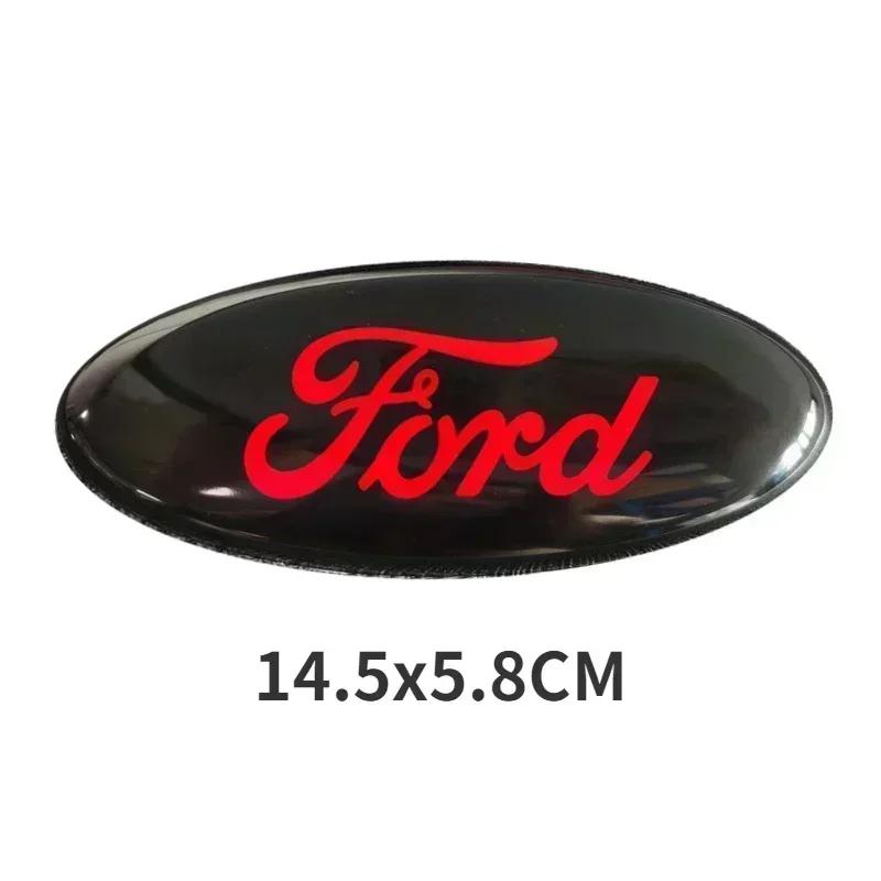 TQ011Auto Styling 3D ABS Car Body Front Hood Bonnet Rear Trunk Decor Sticker Badges For Ford Focus Mk2 Ranger Party Mondeo Mk4 Fiesta VSIU1