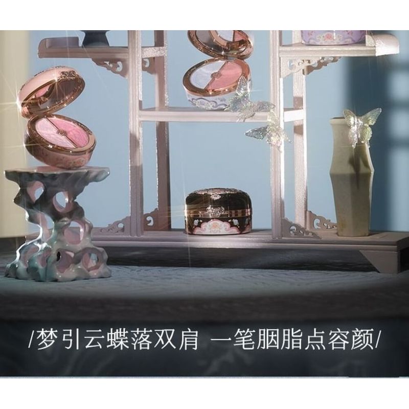 Flower Knows - Пудра-хайлайтер и румяна Butterfly Cloud Collar - 02