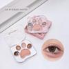 Kakashow Cat Claw Eyeshadow Palette Matte Earth Tones Brightening Pearlescent Pure Desire Aegyo-Sal Beginner Eyeshadow Comprehensive Palette