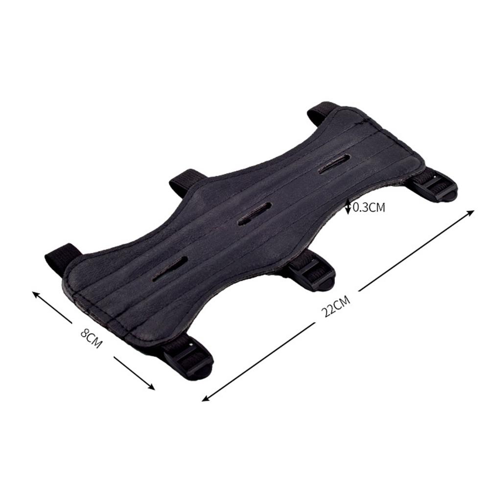 30cm/22cm Arm Guard Archery Bow Arrow Forearm Protector for Hunting Practice Safe Armband for Adults Outdoor Playing Supplies