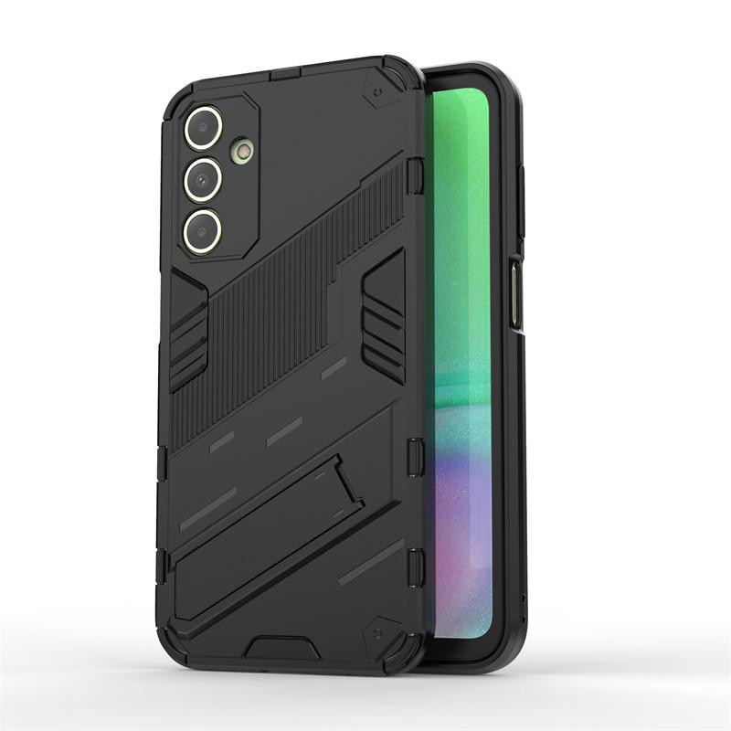 For Samsung Galaxy A15 Case Punk Armor PC Stand Holder Cases Shockproof TPU Phone Back Cover Samsung Galaxy A05 A05S A15 A25 5G