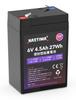 Защищенный аккумулятор Nastima 6 В 4,5 Ач, подходит для солнечной энергетики,