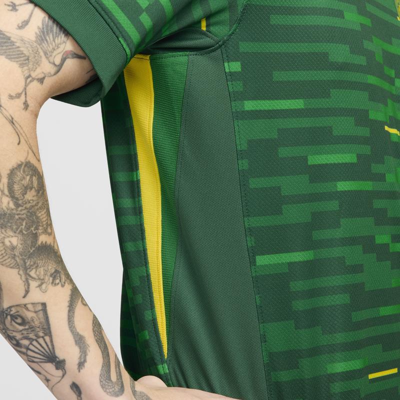Nike Мужская футбольная майка Dri Fit Сосново-зеленый/Каньон-зеленый/Белый HM6153-302