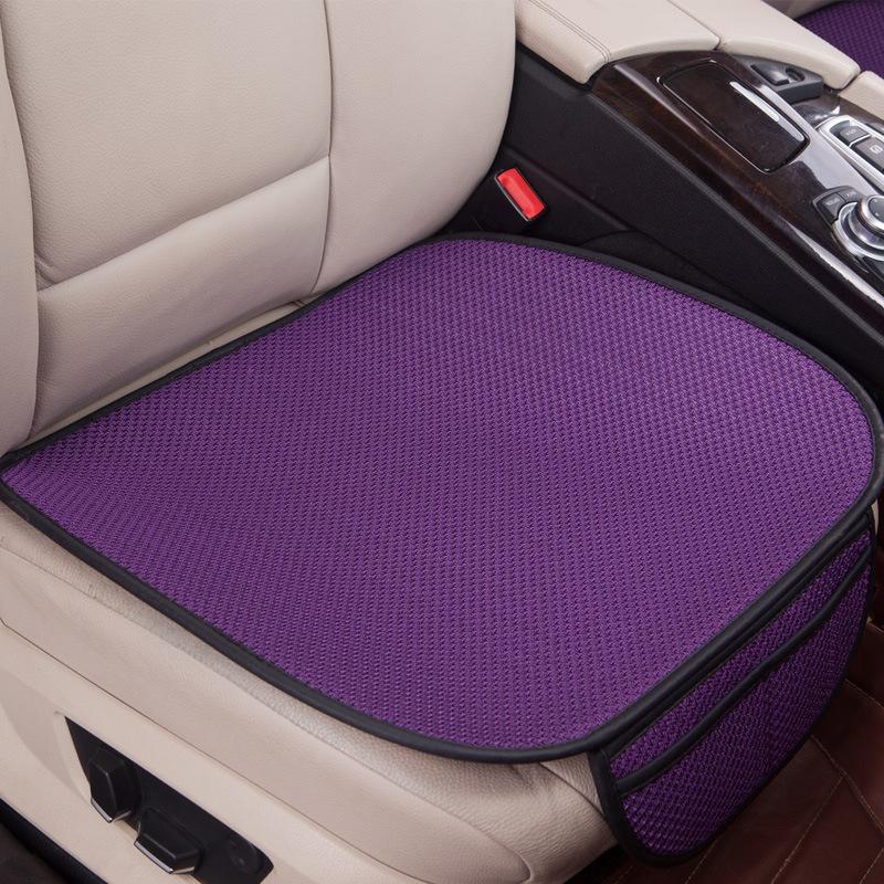 Comfort Breathable Car Seat Cover Ice Silk Four Seasons Car Seat Cushion Protector Front Cushion Fit for Most Cars
