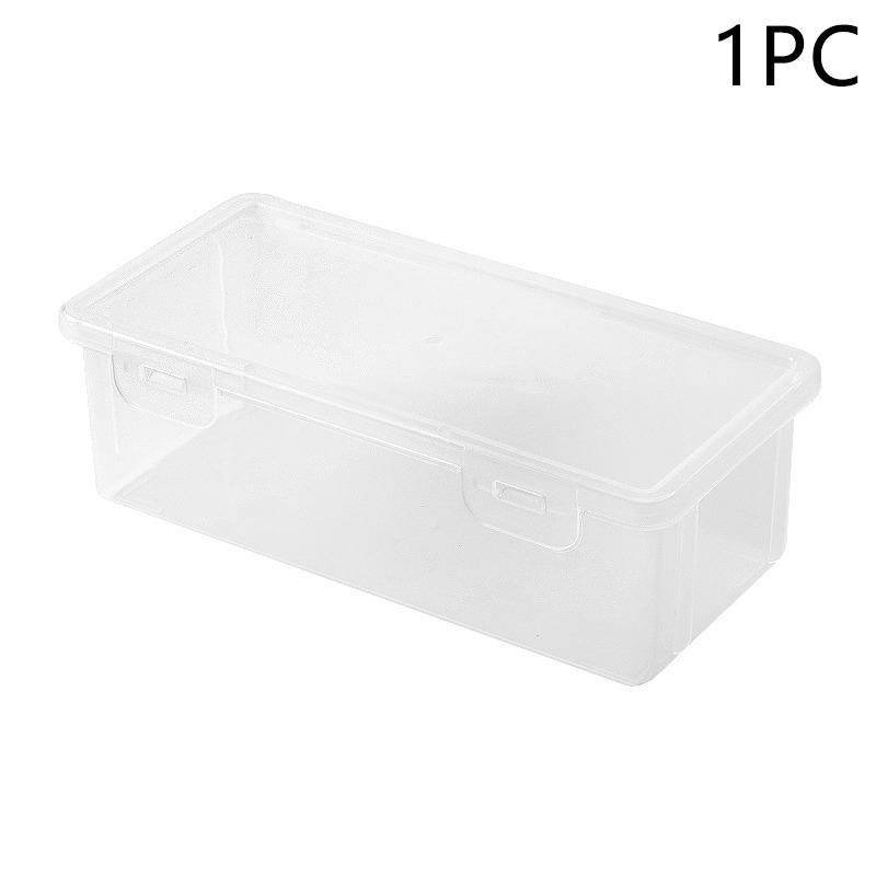 1/2 шт портативный простой пластиковый прозрачный пенал для студентов канцелярские принадлежности пенал школьные принадлежности для детей учителя