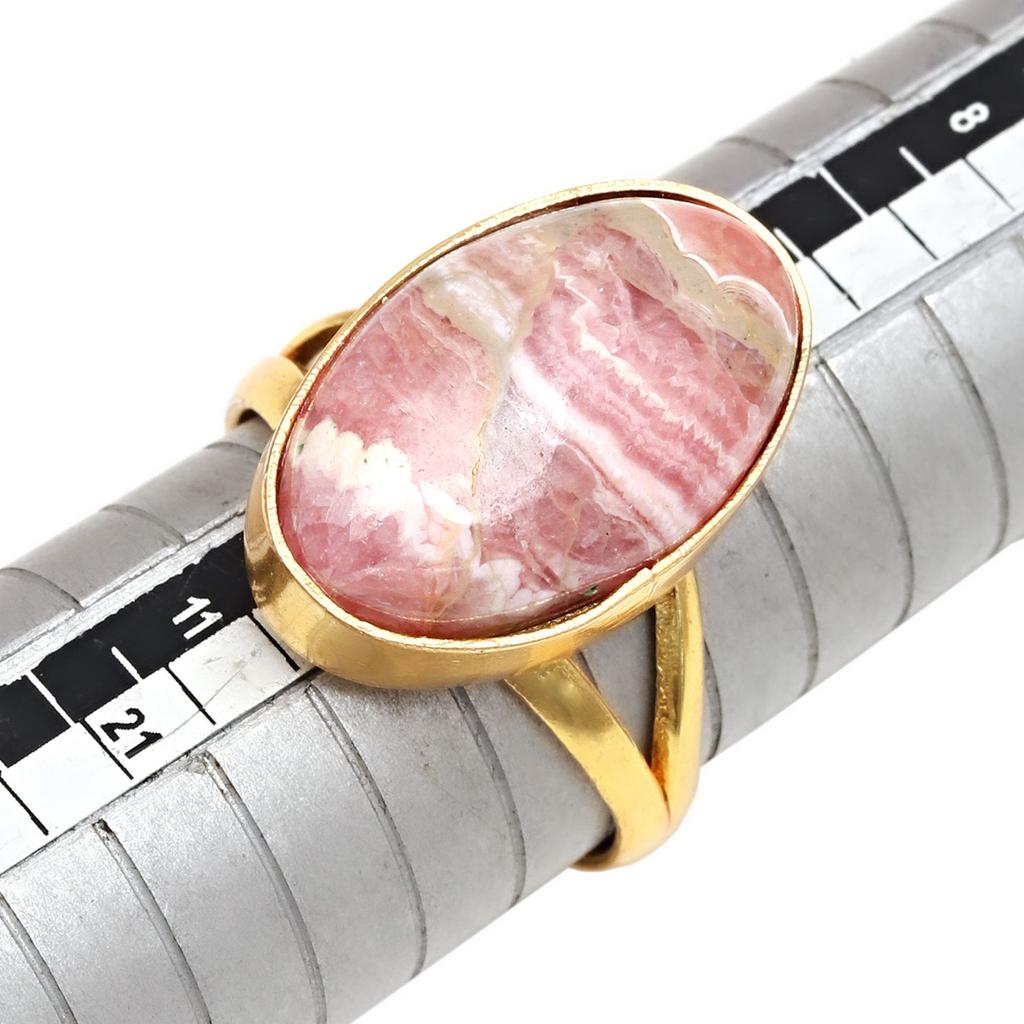 Rhodochrosite Gemstone Handmade Silver Jewelry "10"