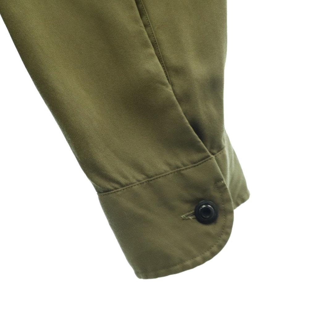 MADISON BLUE Рубашка с длинным рукавом M зеленая Накладной карман на пуговице Женская Б/у