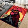 Cool Rooster with Sunglasses suitable as a non-slip mat for the living room or bedroom sofa