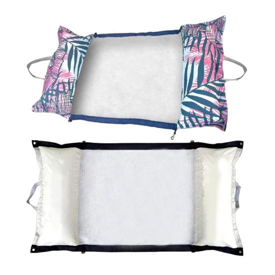 2-в-1 Плавучий гамак и пляжная сумка 4 в 1 Многоцелевые надувные складные плавучие средства для бассейна Водный гамак Шезлонг для плавания Лето