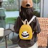 Preschool Panda Adorable Backpack Lightweight Stylish Canvas Bookbag For Kids Fun Outdoor