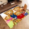 1pc Daniel Tiger's Neighborhood Print Area Rug - Soft, Washable Non-Slip Indoor Mat, Living Room, Home Office Decorative Rug,Office Decorative