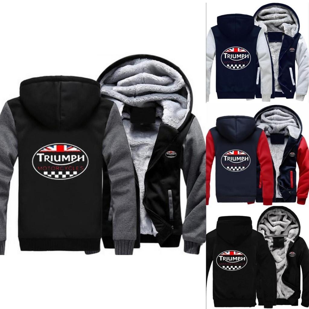 Толстовки Triumph Модные Теплые Зимние Куртки Пальто с Утепленной Молнией Кардиган