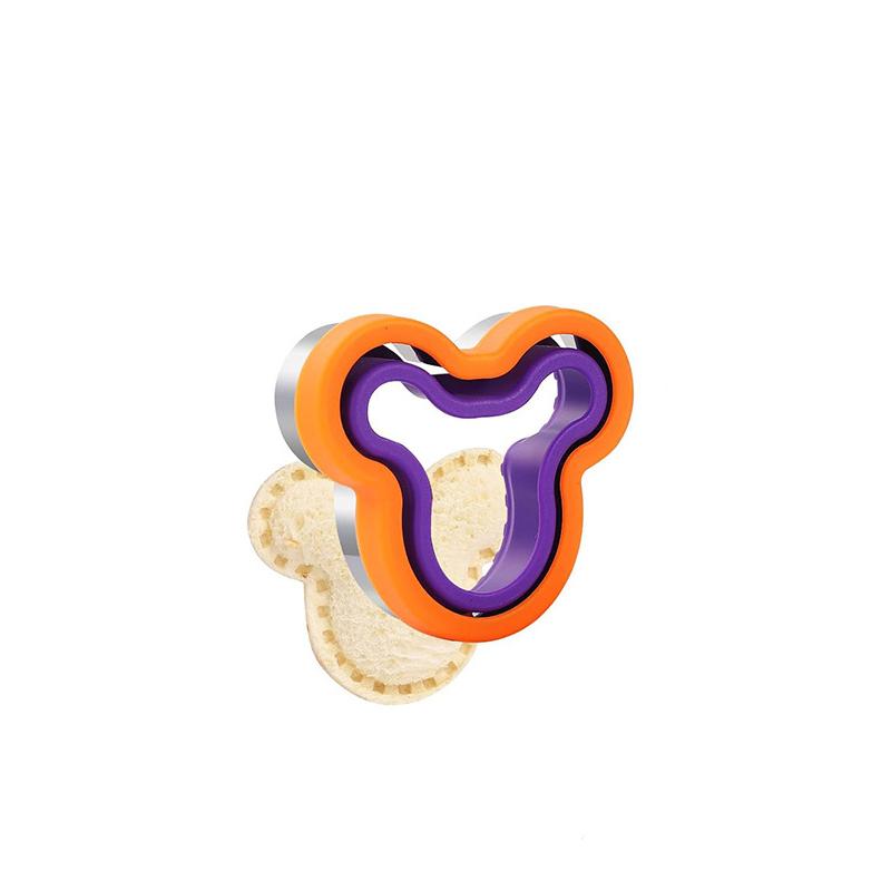 1 шт. Формочка для вырезания и запайки сэндвичей, аппарат для изготовления сэндвичей Uncrustable для сэндвичей Uncrustables с арахисовым маслом и джемом, форма для вырезания печенья