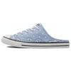 Chuck Taylor All Star Comfortable and Versatile Rubber Sole Non-Slip Slide Sandals Women's Blue