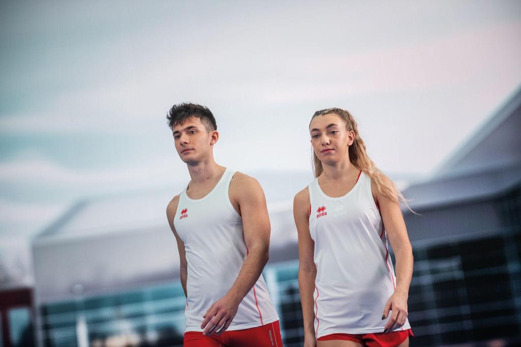 Майка для соревнований ARIHA [Elea] Белый/Красный