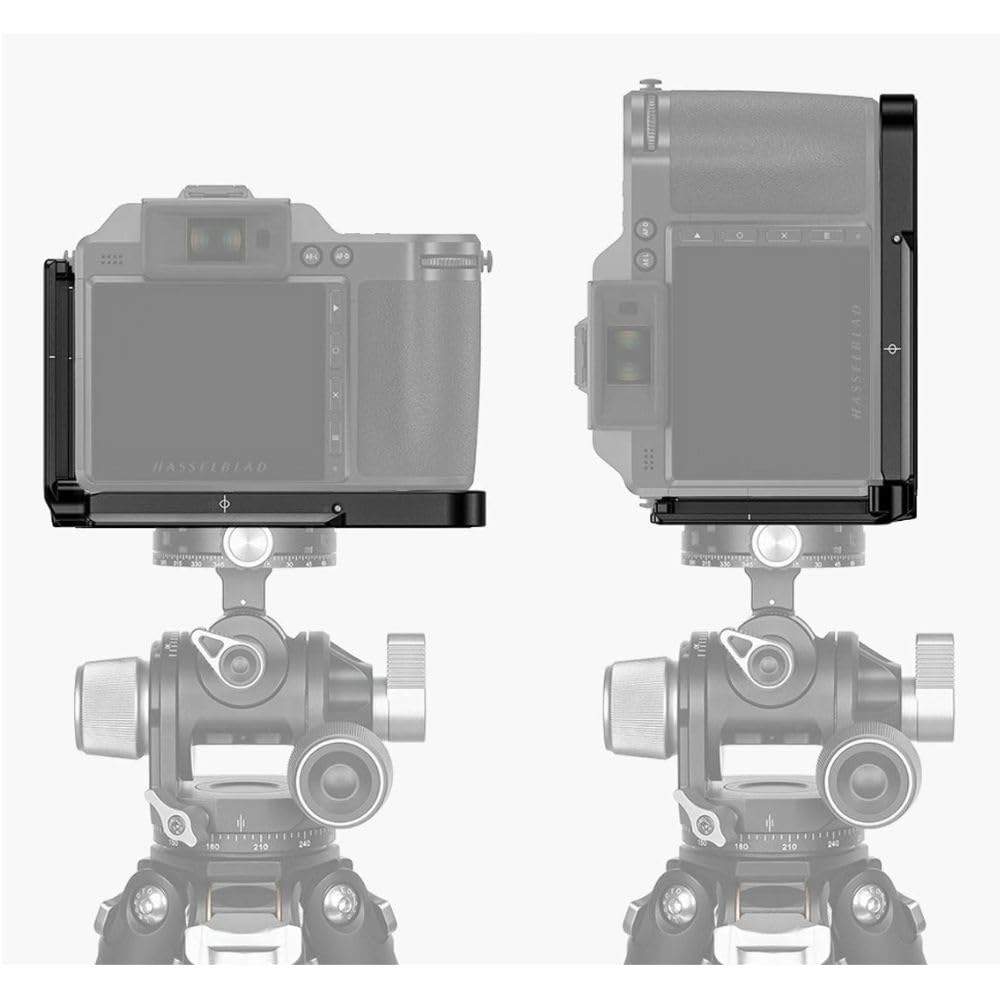 Пластина Leofoto, совместимая с Hasselblad X2D 100C X2D II 100C, совместимая, фрезерованная из алюминия, расширяемая и стабильная, LPH-X2DII, L-образная / Arca-Swiss