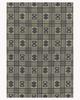 Tenugui Hand Made In Kikugoro Plaid Niwa-zome Towel, Chu-sen, 100% Cotton, Japan, (Gray)