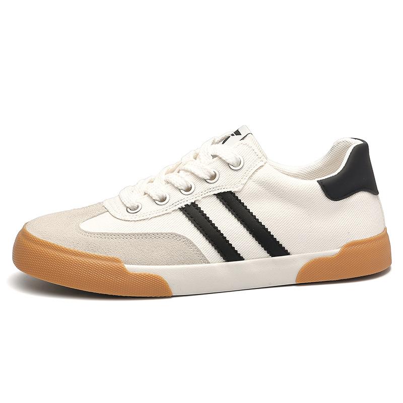 Men'S Shoes Trendy Fashion Casual Men'S Shoes Cloth Surface Low-Top Flat Bottom Comfortable Board Shoes