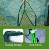 Foldable Fishing Trap Easy To Use Fishing Mesh Net with Steel Wire Portable Long-lasting Fishing Cage for Shrimp Crab Minnow