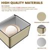 Dough Proofer with Heater Temperature Control Bread Dough Proofing Box Timing Dough Proofer Collapsible Dough Proofing Box