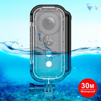 Водонепроницаемый защитный чехол PULUZ 30m для подводного бокса Insta360 ONE X, с пряжкой, базовым креплением и винтом
