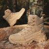 New Men's Tactical Hiking Boots, Shock-absorbing Non-slip Desert Boot, Winter Outdoor Camping Trekking Shoes