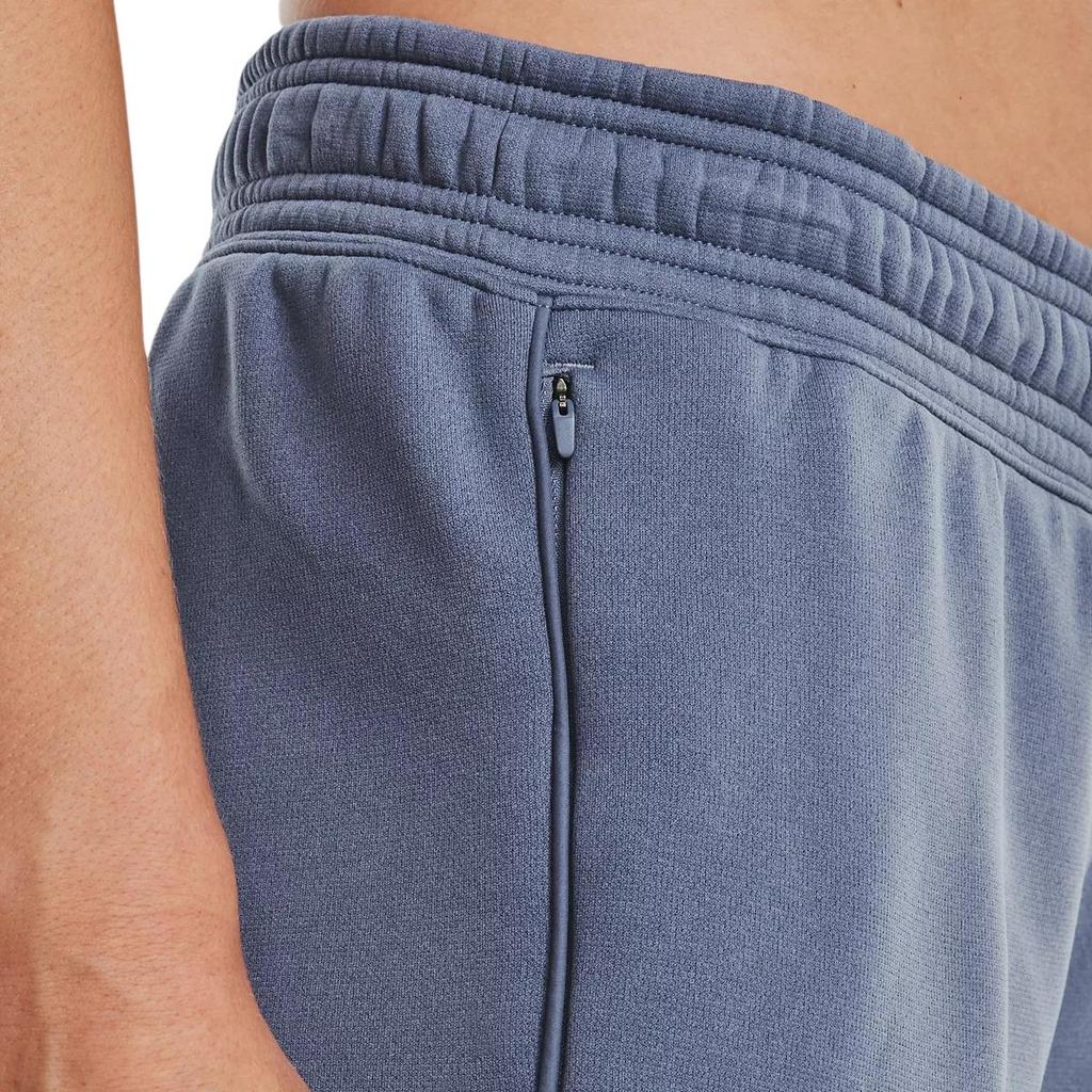 Under Armour Rush Series однотонные флисовые повседневные длинные брюки женские низ Morning-Purple 1374104-767