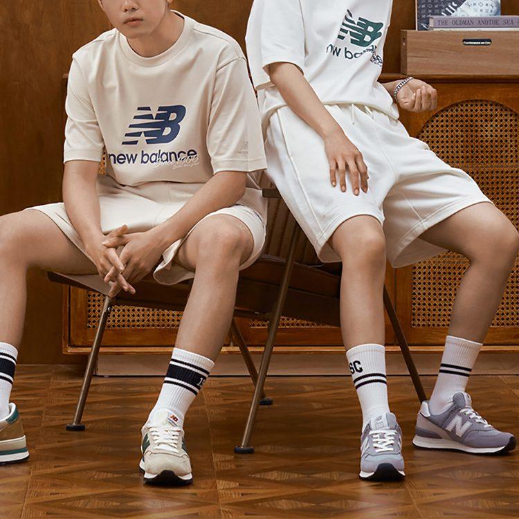 New Balance Футболка мужская Светло-хаки 5ED25333-CRE