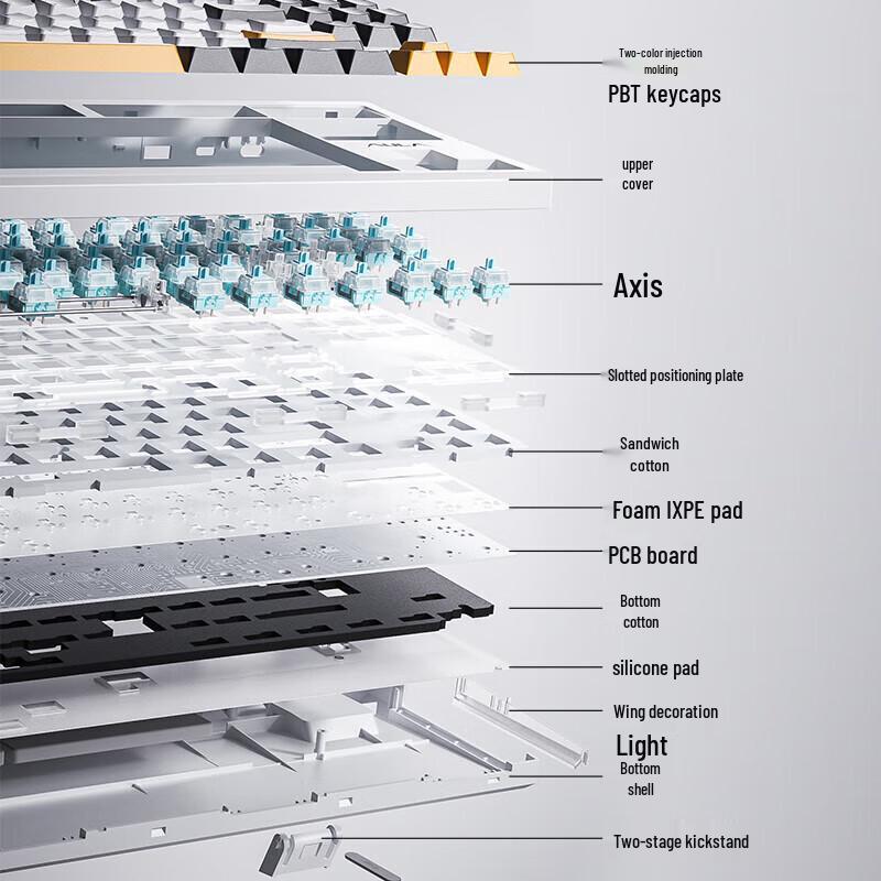 Беспроводная механическая клавиатура AULA S87Pro