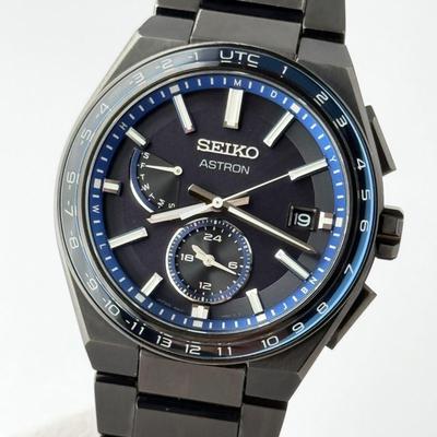Б/у Seiko Astron 8B63-0BB0 Светящиеся Радио-Солнечные Часы 543