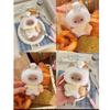 Xiaohongshu Cute Toast Cat Plush Doll Pendant - Adorable Gift
