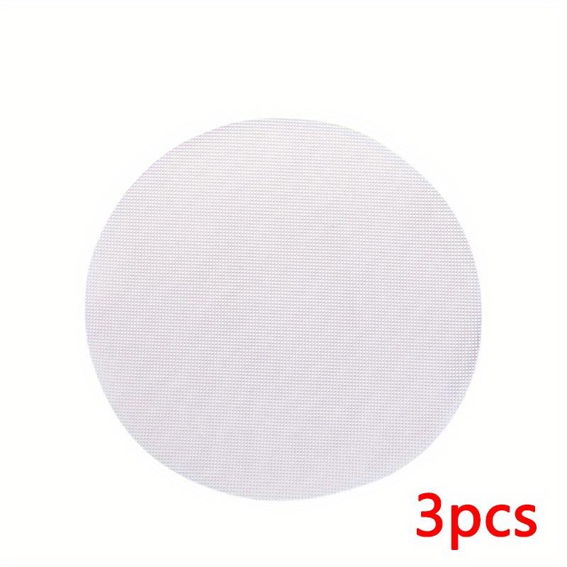 1/2/3 Pieces, Varoma Liner , Perforated Silicone Round Parchment Paper, Reusable Nonstick Varoma Sheets, Basket Mat, Suitable for Steamers,