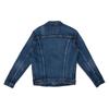 Levis FW22 Solid Color Turn Повседневная джинсовая куртка Мужская верхняя одежда Синий 72334-0322