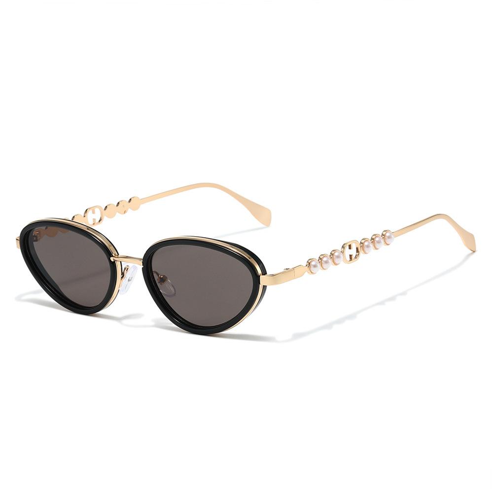 New personalized cat's eye fashion sunglasses, European and American ins trend street photography, sunscreen sunglasses for women