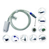 Compatible for Choicemed MD6000 ,6 Pin Single Slot Patient Monitors, Reusable SPO2 Probe Sensor, Blood Oxygen Saturation Data Monitoring