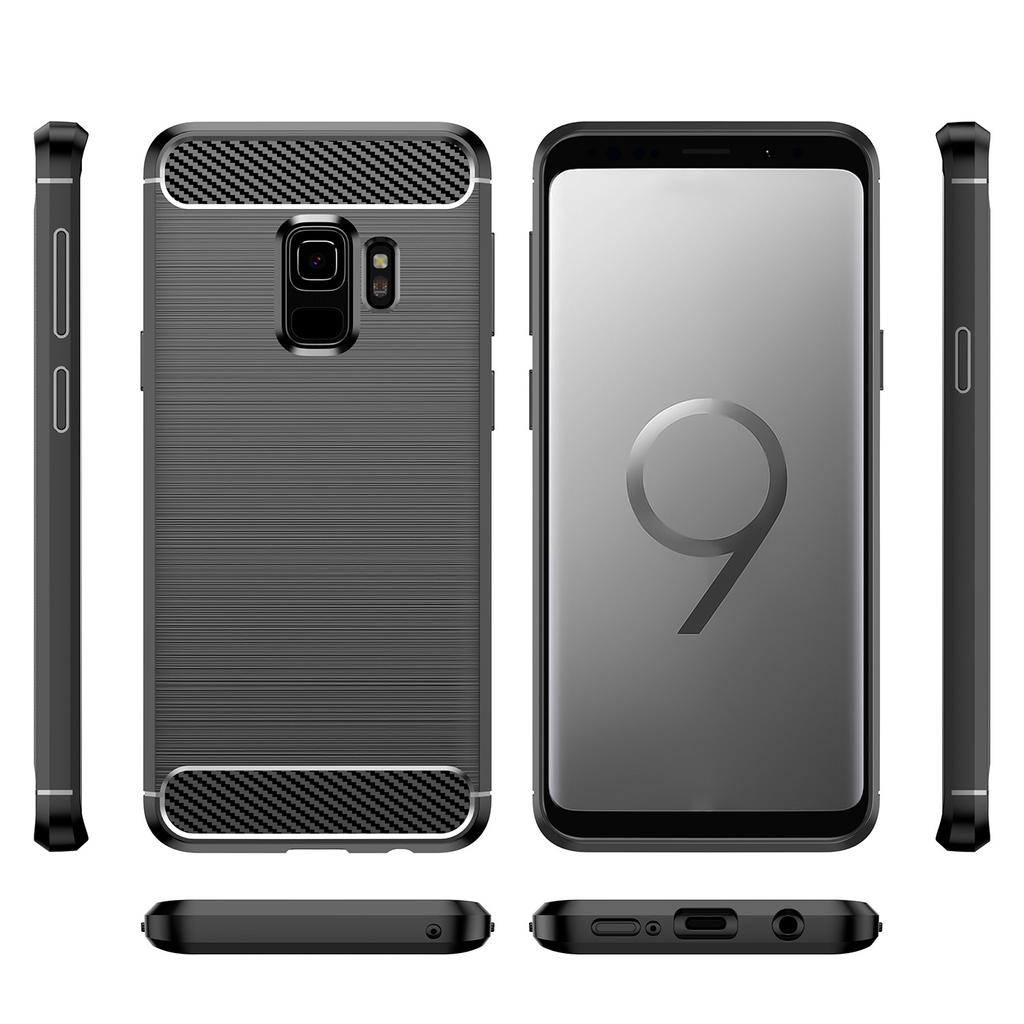 Роскошный матовый чехол для Samsung Galaxy S9 Противоударный мягкий чехол для телефона Samsung S9 Противоударные силиконовые чехлы