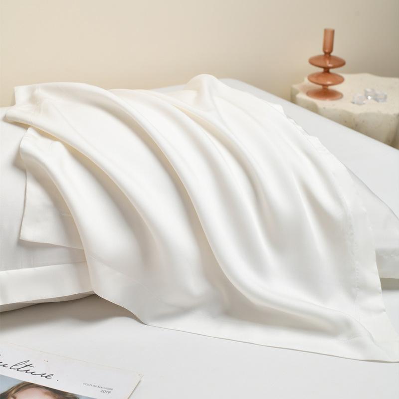 Class A 100 Tencel Pillowcases Ice Silk Cool Pillowcases 48X74 Silk Pillowcases