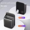 Car Trash Bin Leather Auto Seat Back Hanging Storage Box Bag Holder Rear Chair Trash Can Organizer Driver Side Pockets Garbage