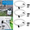 Pool Hose Adapter White Replacement Hose Adapter Fitting