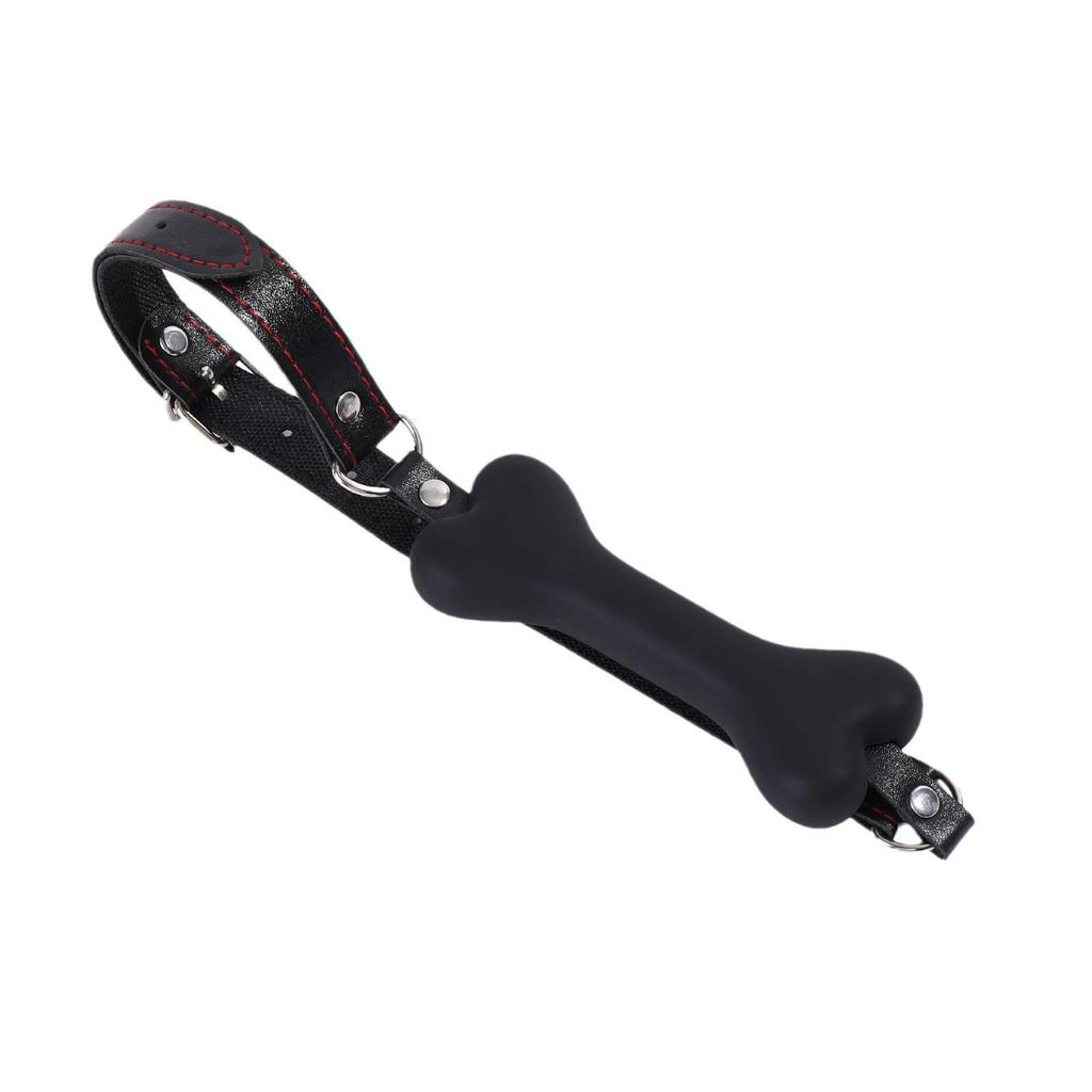 Силиконовый костяной кляп SM - Альтернативная взрослая игрушка