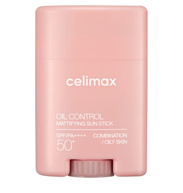 CELIMAX Матирующий солнцезащитный стик для контроля жирности SPF50+ PA++++ 19г