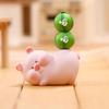 Piglet Mini Ornament for Girl's Room or Car Center Console Decor