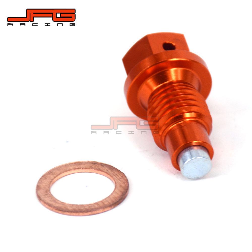 CNC Aluminum Oil Drain Screw for 125-530SX/SX-F/EXC Off-Road Motorcycles