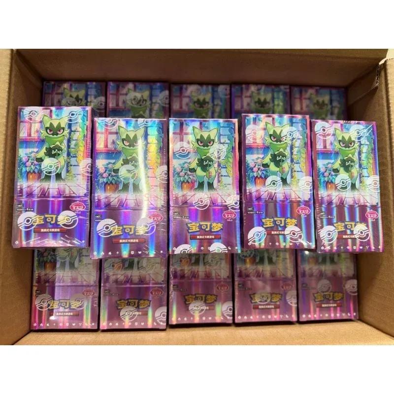 100% In Stock Simplified Chinese Pkm Tcg Scarlet Violet Gem Pack Vol.5 Collectible Battle Trading Cards Surprise Gifts
