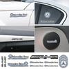 BUX1 2025 Автомобиль для Mercedes benz AMG 1 комплект Наклейка-значок на автомобиль Декор автомобиля Наклейка для Mercedes Benz W204 W124 W201 W202 W212 W220 W205