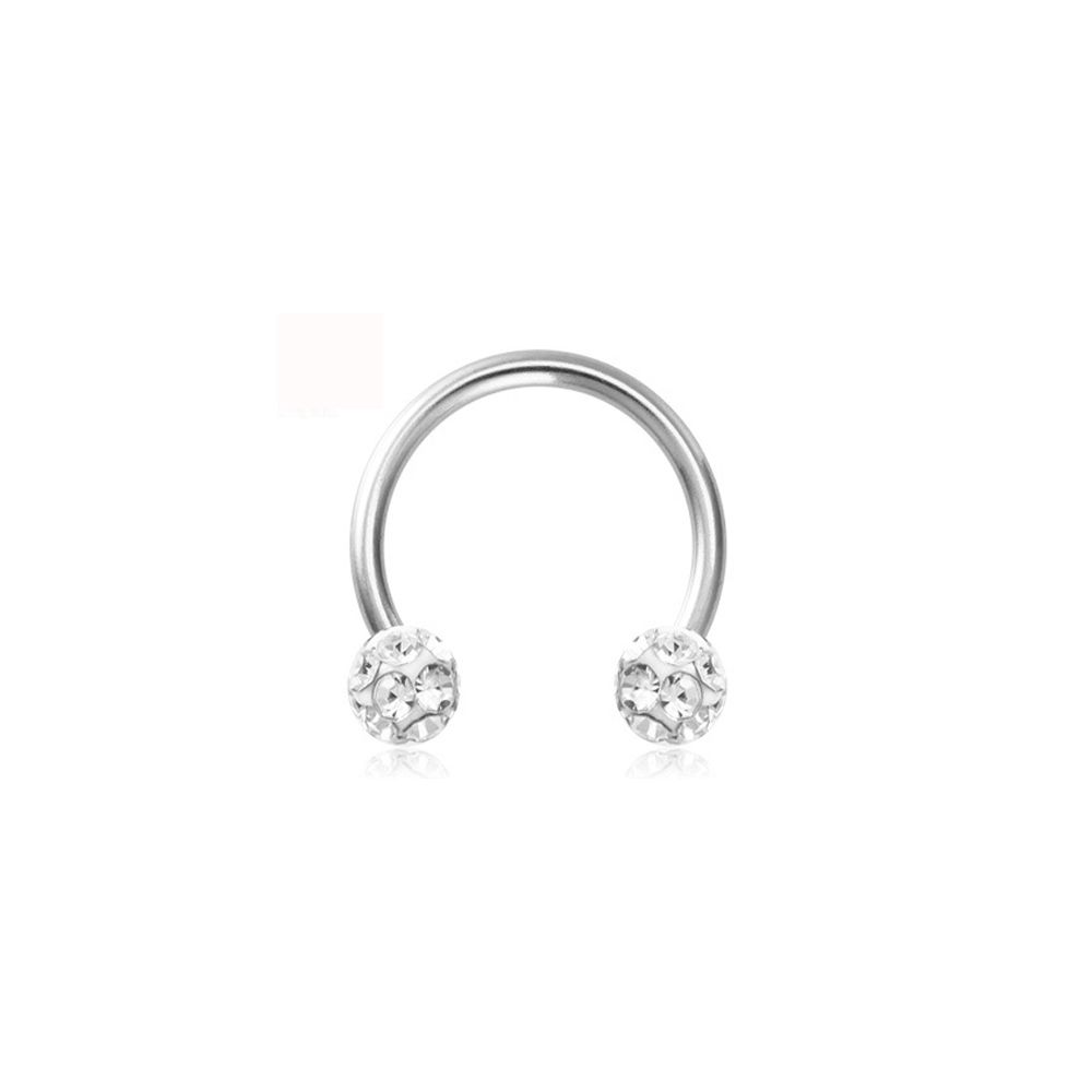 Lip Piercing Retainer Men Gifts Women Piercing Nose Ring Body Jewelry Stainless Steel Septum Rings